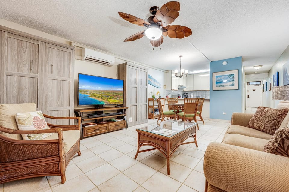 Kamaole Sands #8-310 Garden View, A/C, Near Beach, Fitness Center, Hot Tub Apartment in Kamaole