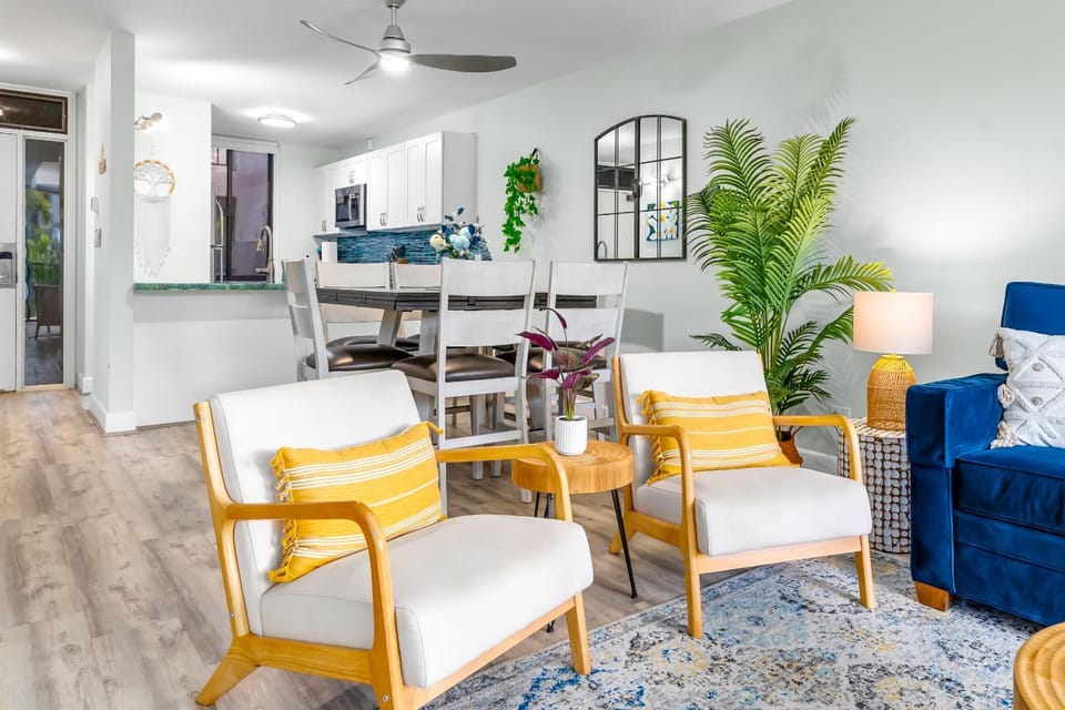 Kamaole Sands #9-205 Central A/C, Luxe Upgrades Short Walk to Beach Pool Apartment in Wailea