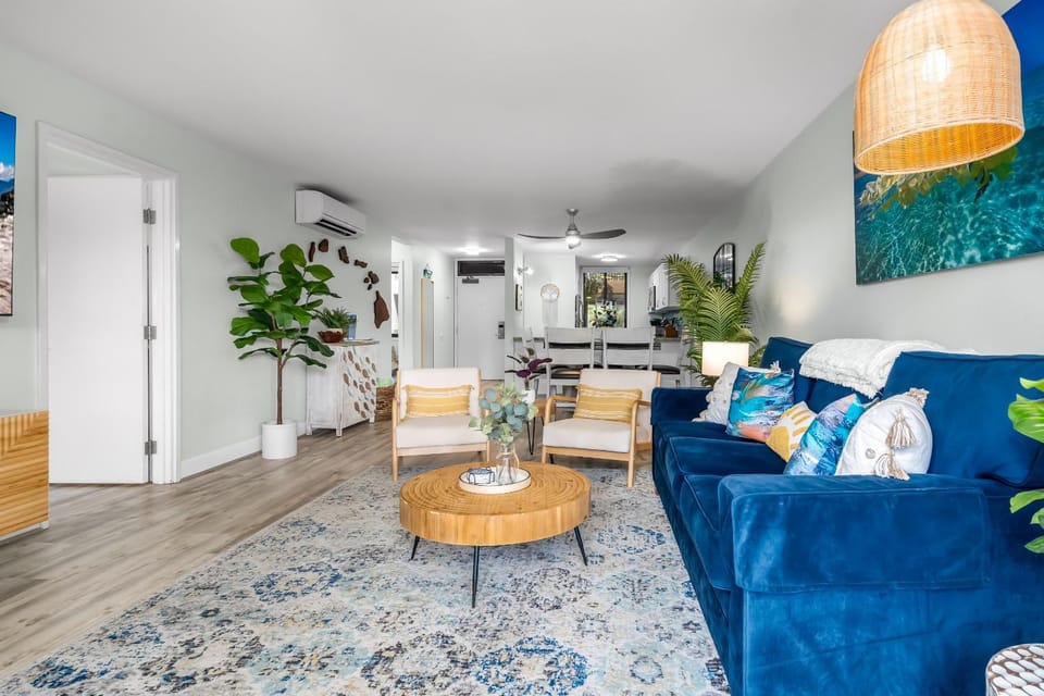 Kamaole Sands #9-205 Central A/C, Luxe Upgrades Short Walk to Beach Pool Apartment in Wailea