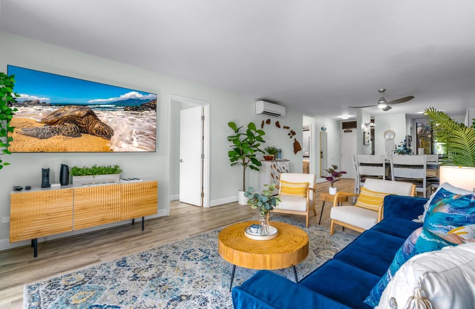 Kamaole Sands #9-205 Central A/C, Luxe Upgrades Short Walk to Beach Pool Apartment in Wailea