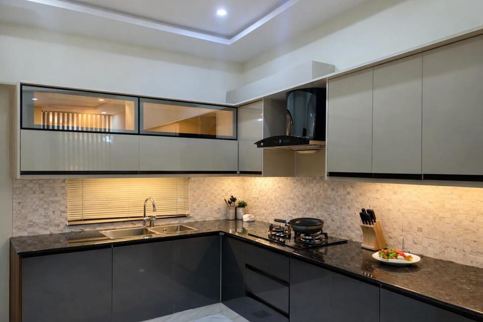 2 Bhk AC Wifi Kitchen Private Parking Apartment in Lahore