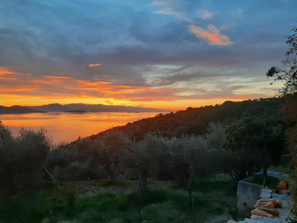 Mountain view, Sea view, Sunset