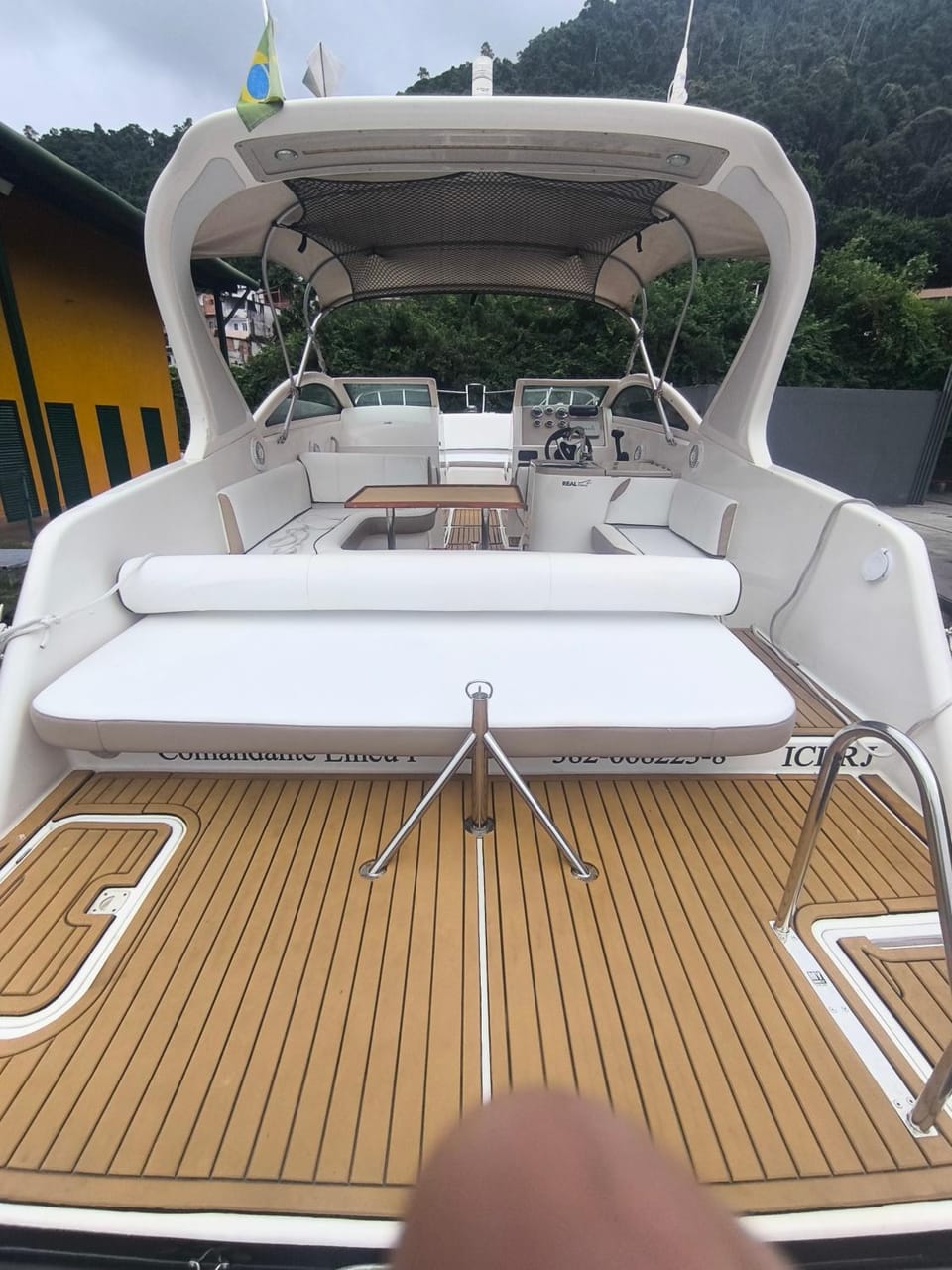 DUARTE's TOUR Docked boat in Angra dos Reis