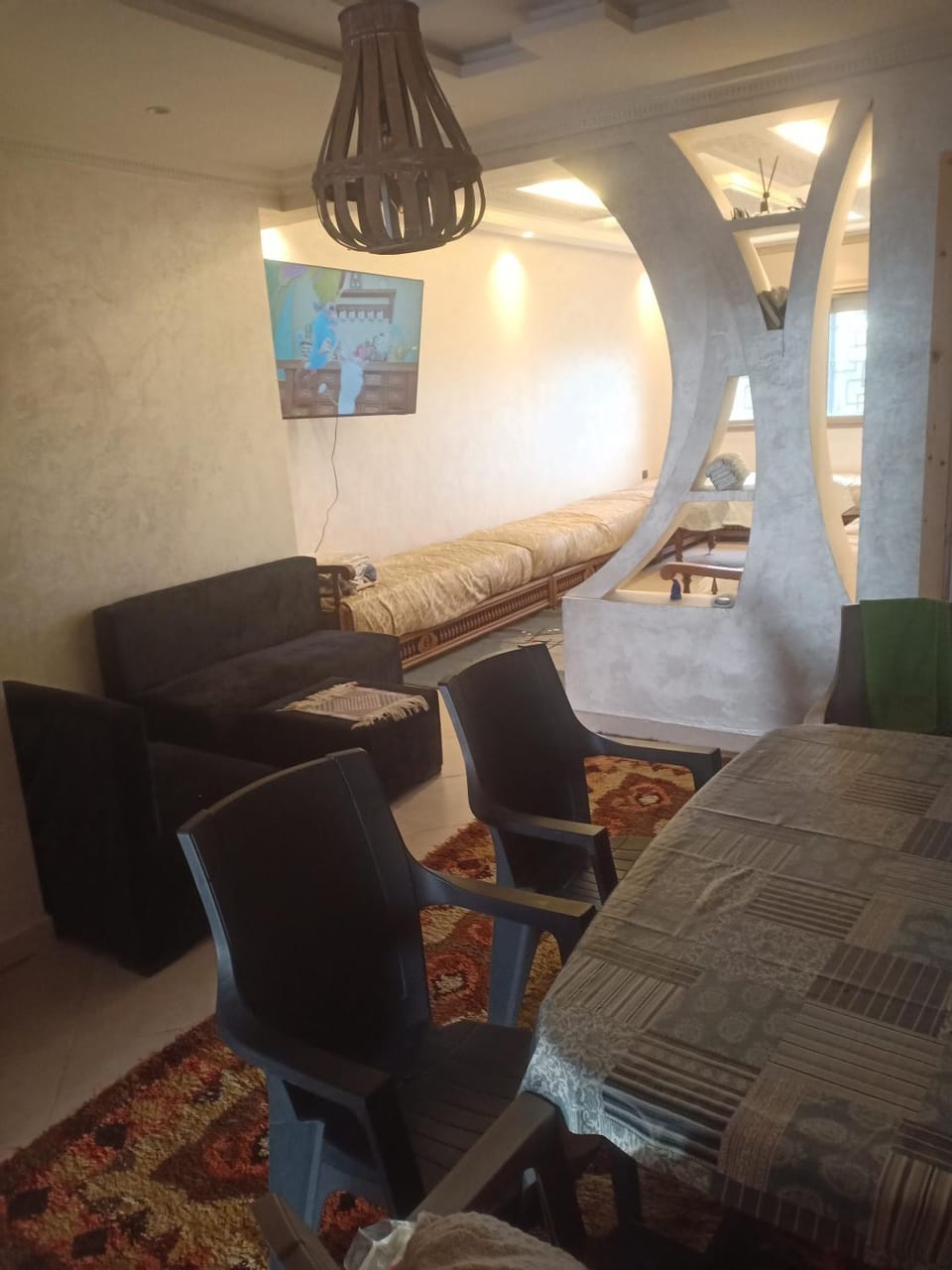 Living room, Dining area