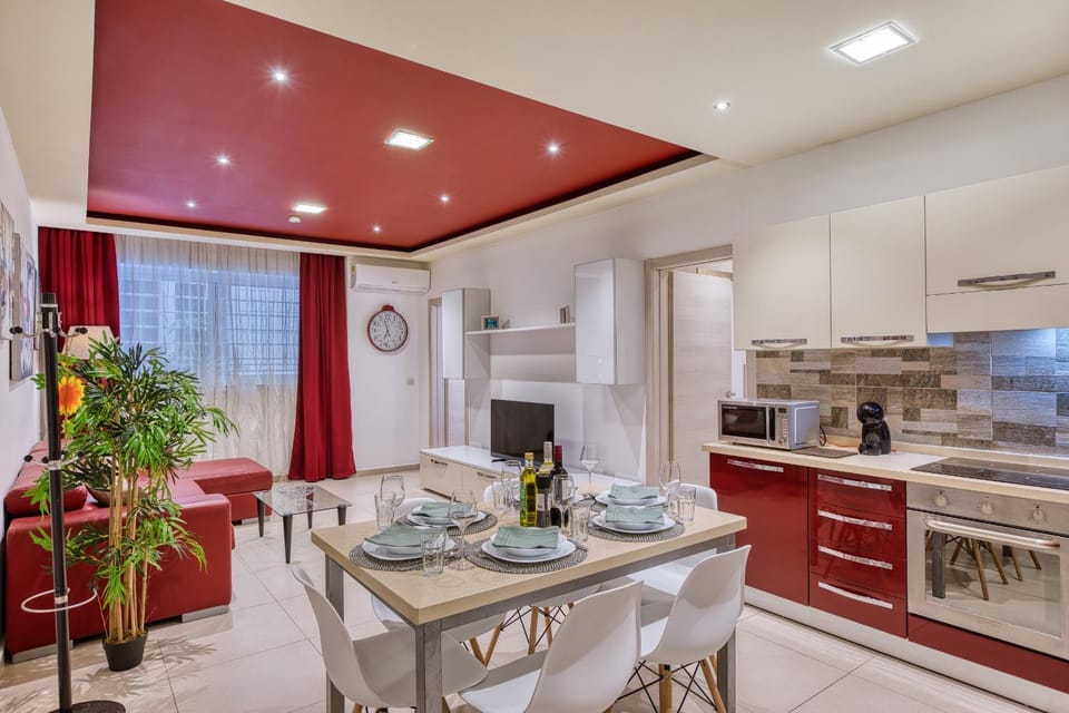 Modern 2 bedroom flat with yard in Sliema NBOR1-1 Apartment in Sliema