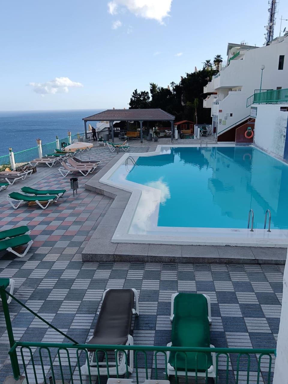 Bird's eye view, Swimming pool
