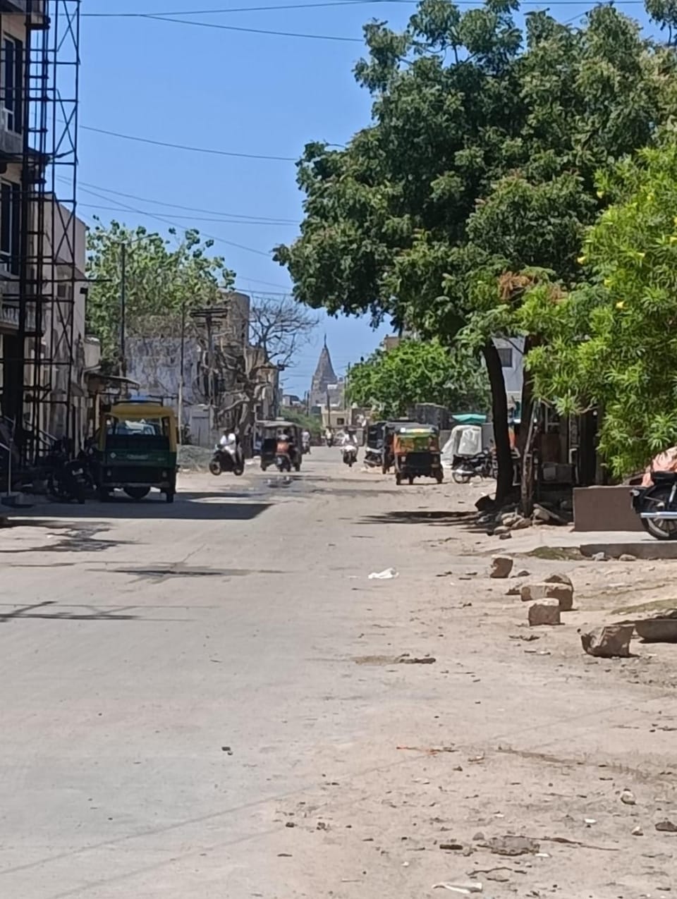 Quiet street view