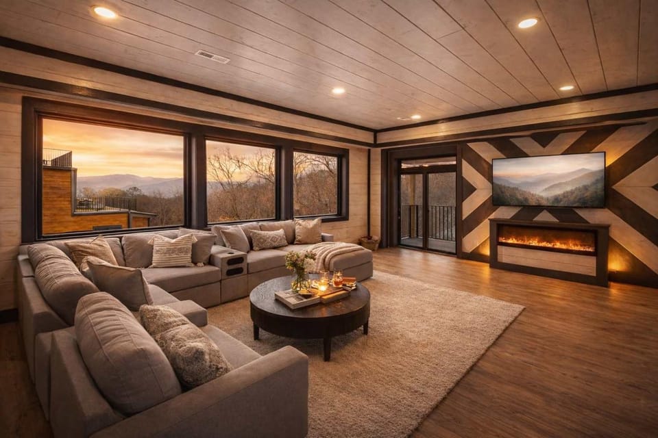 SPECIAL Luxury Manor Hot Tub Pool Ober Views House in Gatlinburg