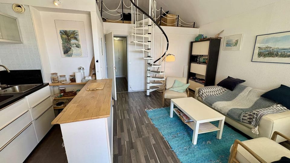 Joli appartement vue port, proche Grazel, parking - GN060-256 Apartment in Gruissan
