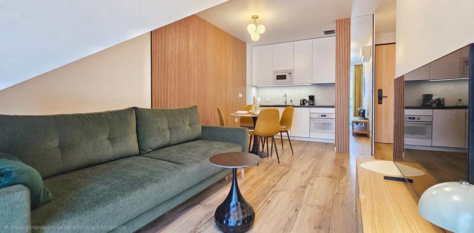 HolidayHomePL Sea & Forest C421 z sypialnią, basen, spa, gym GRATIS Apartment in Miedzyzdroje