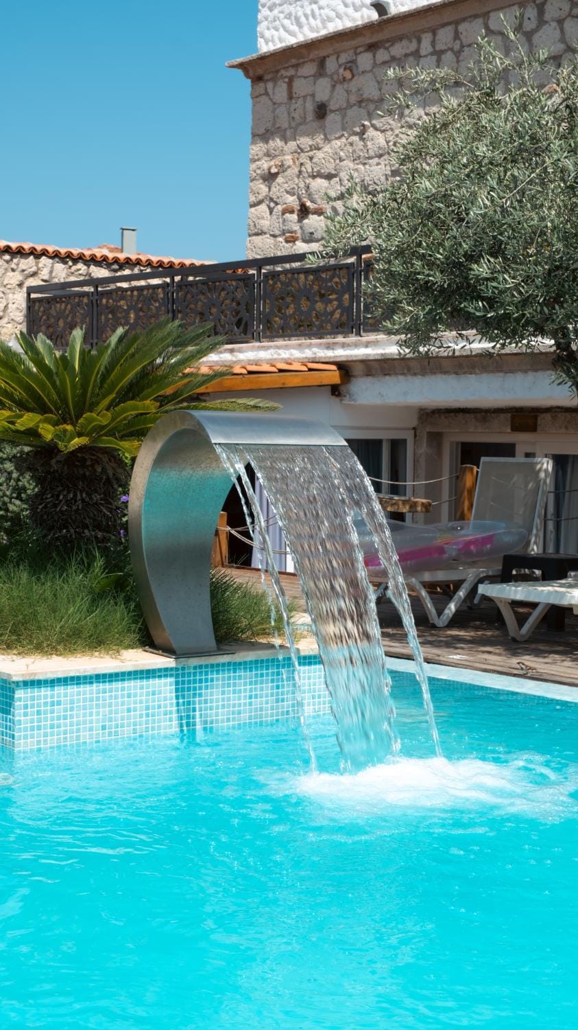 Property building, Pool view, Swimming pool