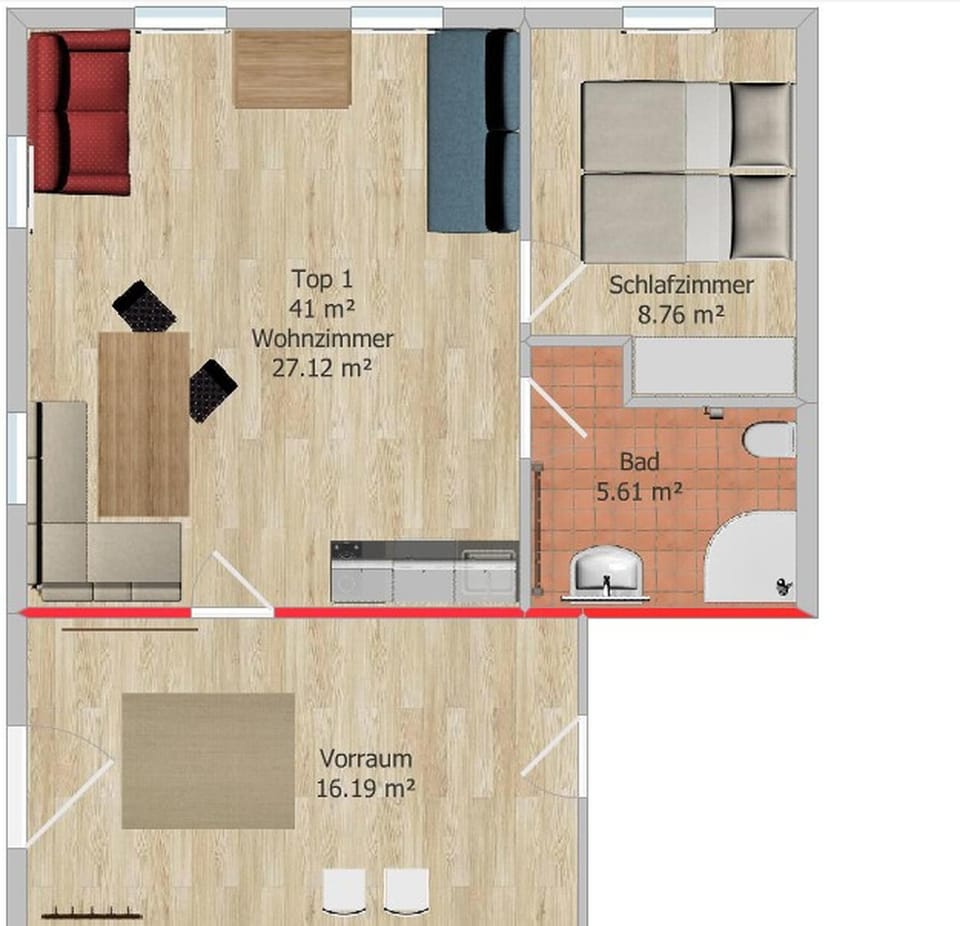 Floor plan, Text overlay