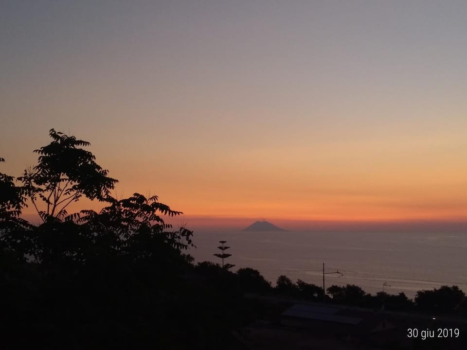 Natural landscape, Sea view, Sunset