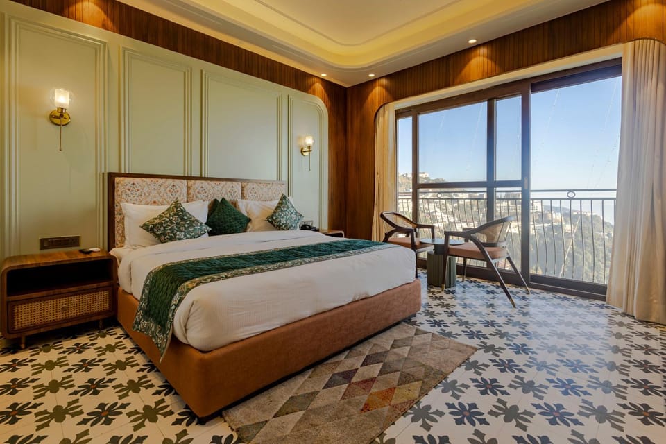 Bed, View (from property/room), Balcony/Terrace, Photo of the whole room