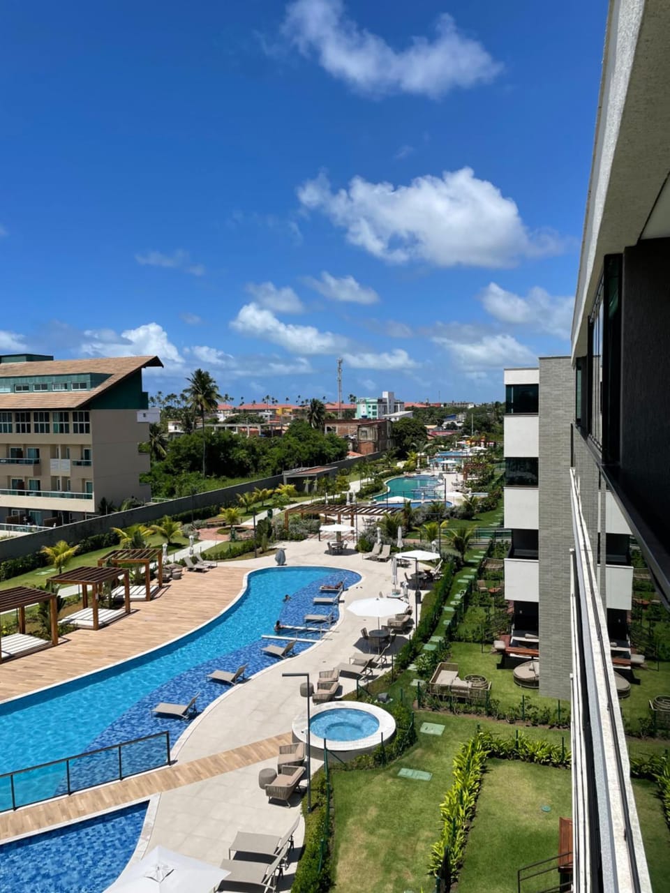 Property building, Natural landscape, Pool view