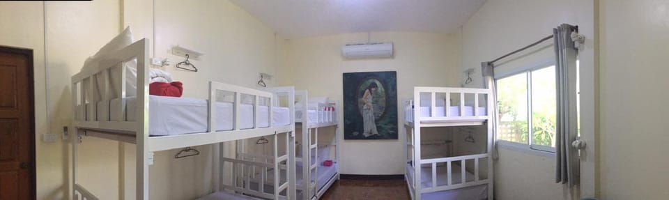 Photo of the whole room, Decorative detail, bunk bed