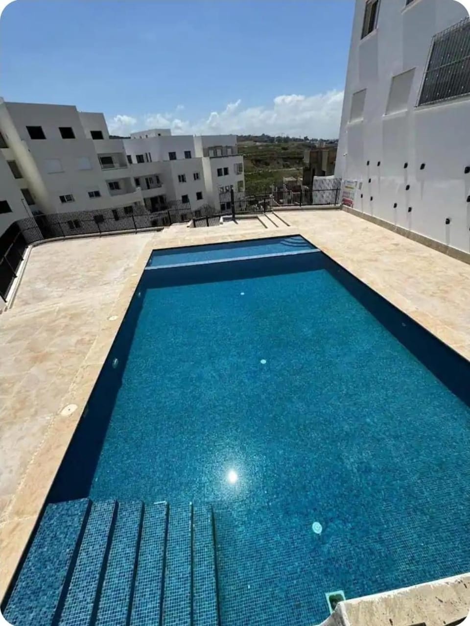 Elegant 3BR Private, Secure Residence W Pool Apartment in Tangier