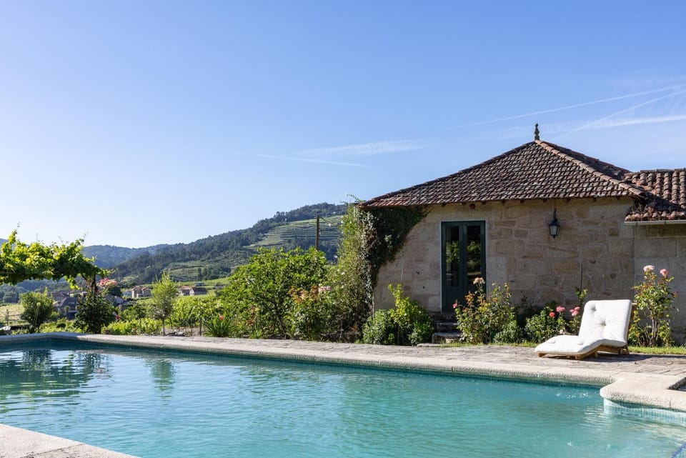 Property building, Living room, Swimming pool