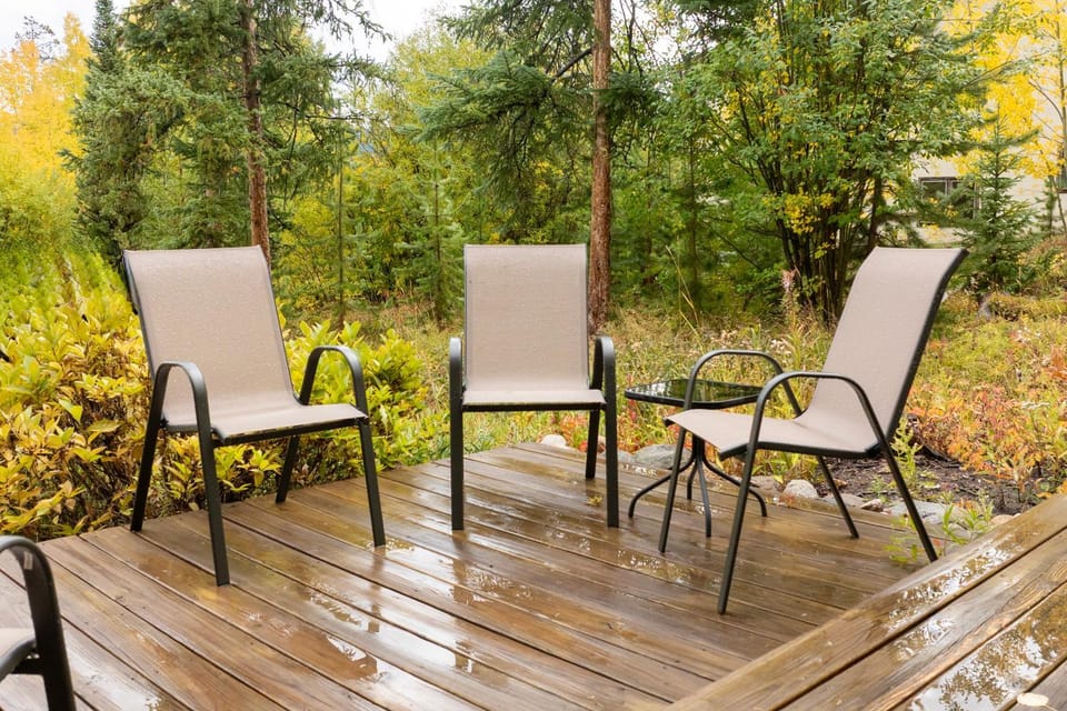 Patio, Day, Natural landscape, Seating area, Autumn, furniture