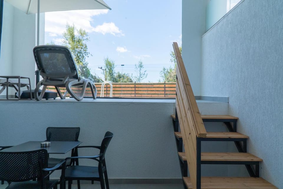 Riviera Poolside Duplex Apartment in Sarandë