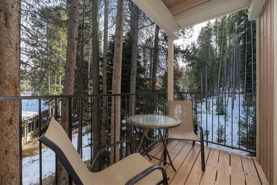 Natural landscape, Winter, Balcony/Terrace, Seating area, furniture
