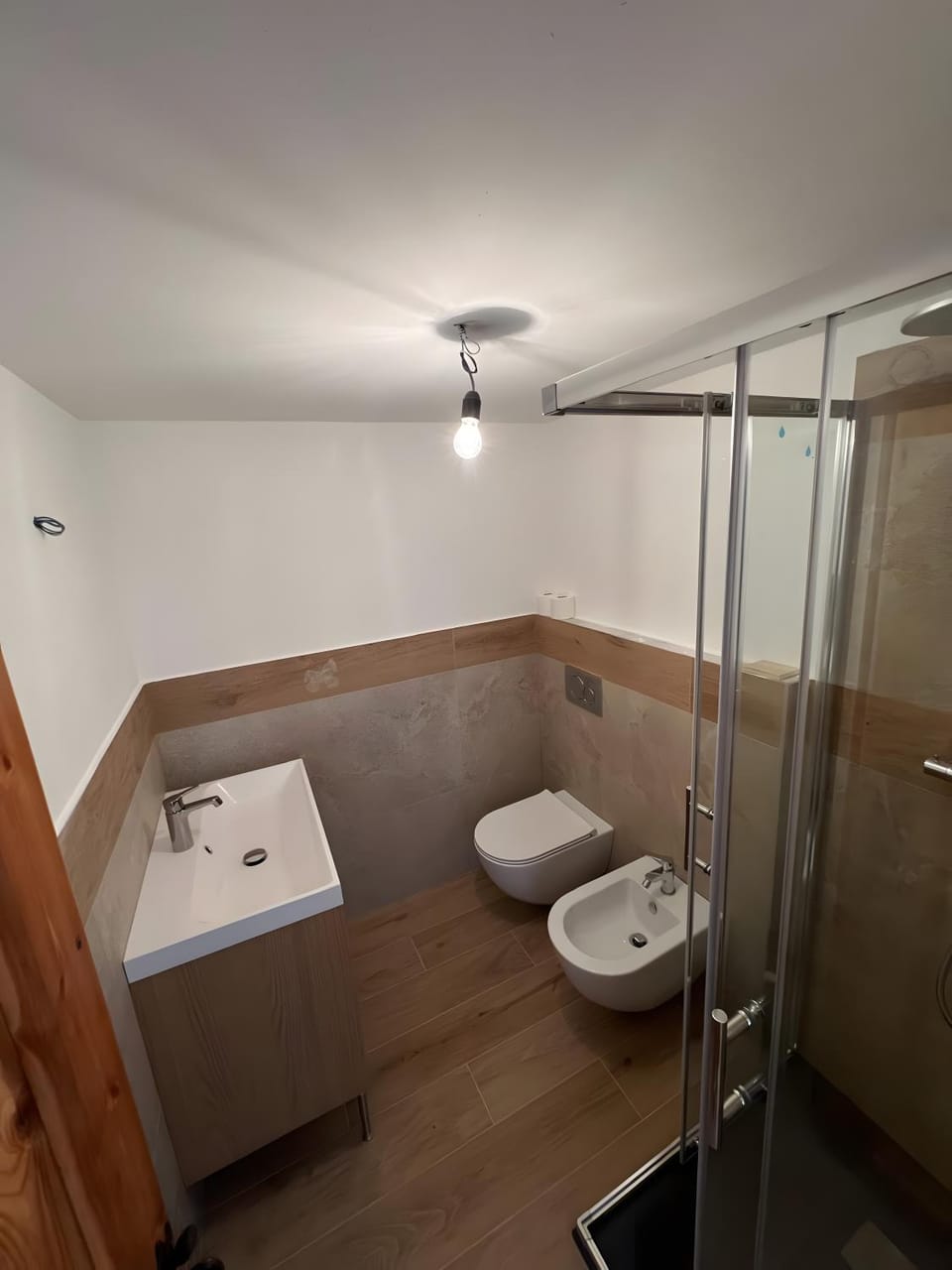 Bathroom, Living room