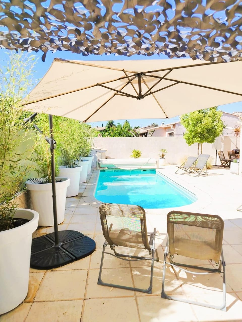 Proche de la plage - Villa rénovée et lumineuse - Piscine, terrain de pétanques et clim Villa in Villeneuve-lès-Maguelone