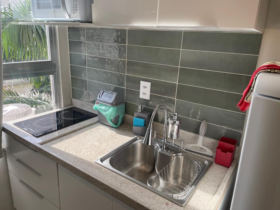 Coffee/tea facilities, Kitchen or kitchenette, minibar, stove