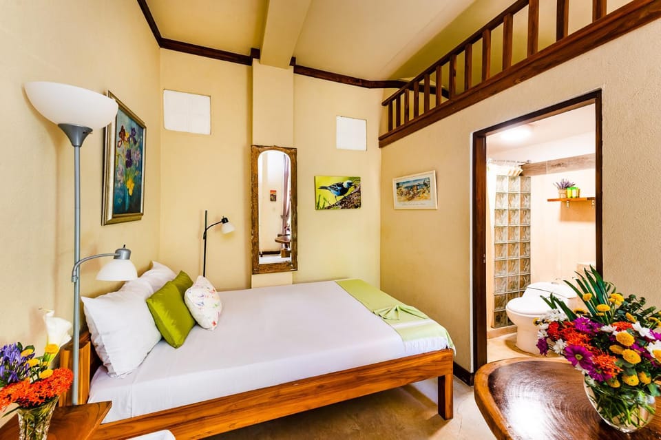 Bathroom, Kitchen or kitchenette, Photo of the whole room, Dining area, Bedroom, Garden view