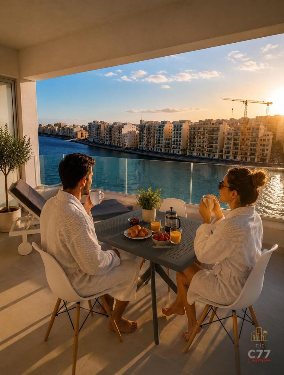 St Julian`s Seafront 2Br Apartment Spinola - BBQ Central & Peaceful Apartment in Sliema