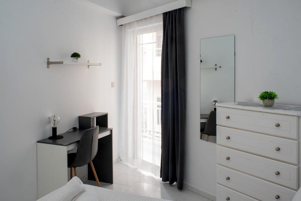 Bed, Photo of the whole room, Bedroom, cot, furniture, internet, towels, air conditioner