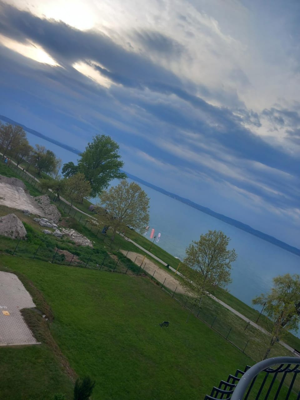 Natural landscape, Lake view