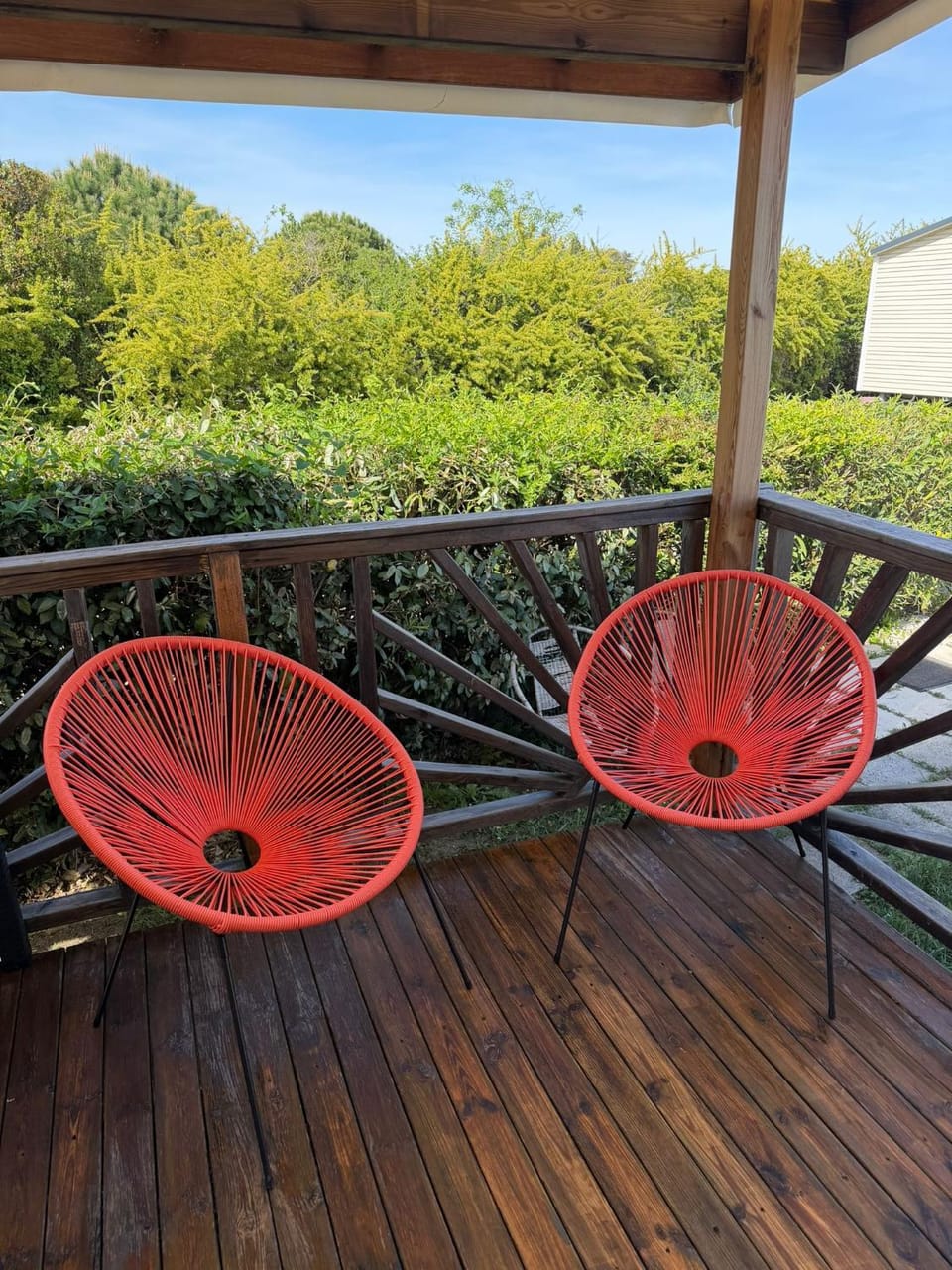 Patio, Spring, Day, Garden, View (from property/room), Balcony/Terrace, Balcony/Terrace, Garden view