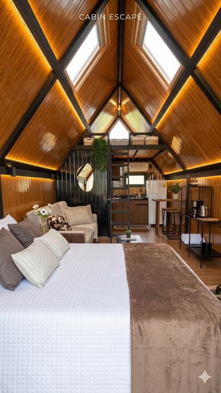 Chalés da colina em Victor Graeff Chalet in State of Santa Catarina