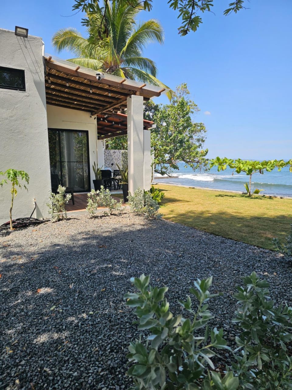 Property building, Garden view