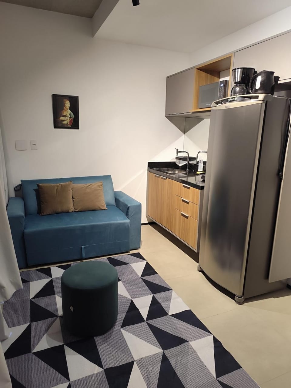 ​Design Moderno nos Jardins: 3 pessoas com Varanda Apartment in Sao Paulo City