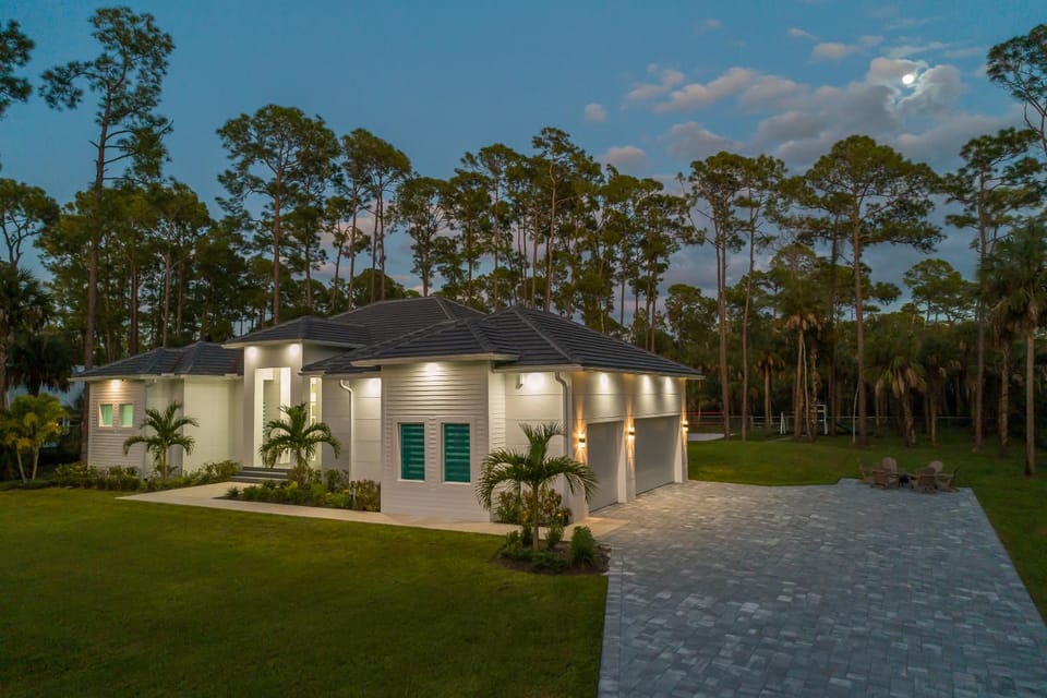 Property building, Natural landscape