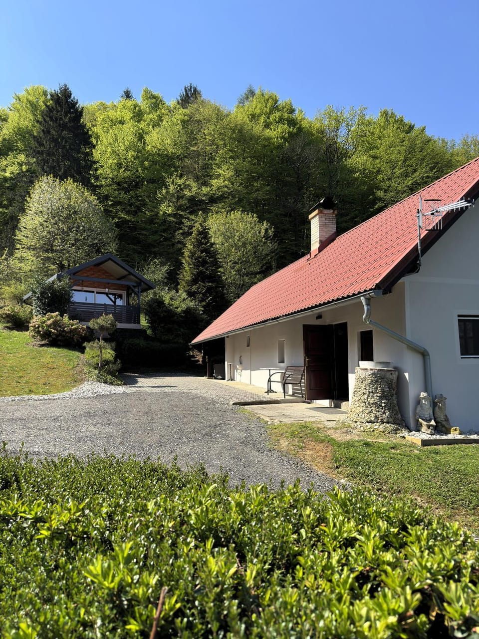 Property building, Spring, Day, Natural landscape, Garden, Garden view