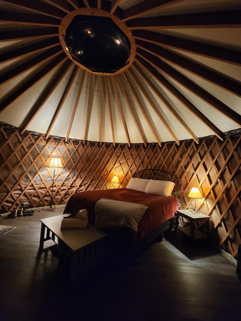 Holly Hideaway Luxury tent in Cullowhee