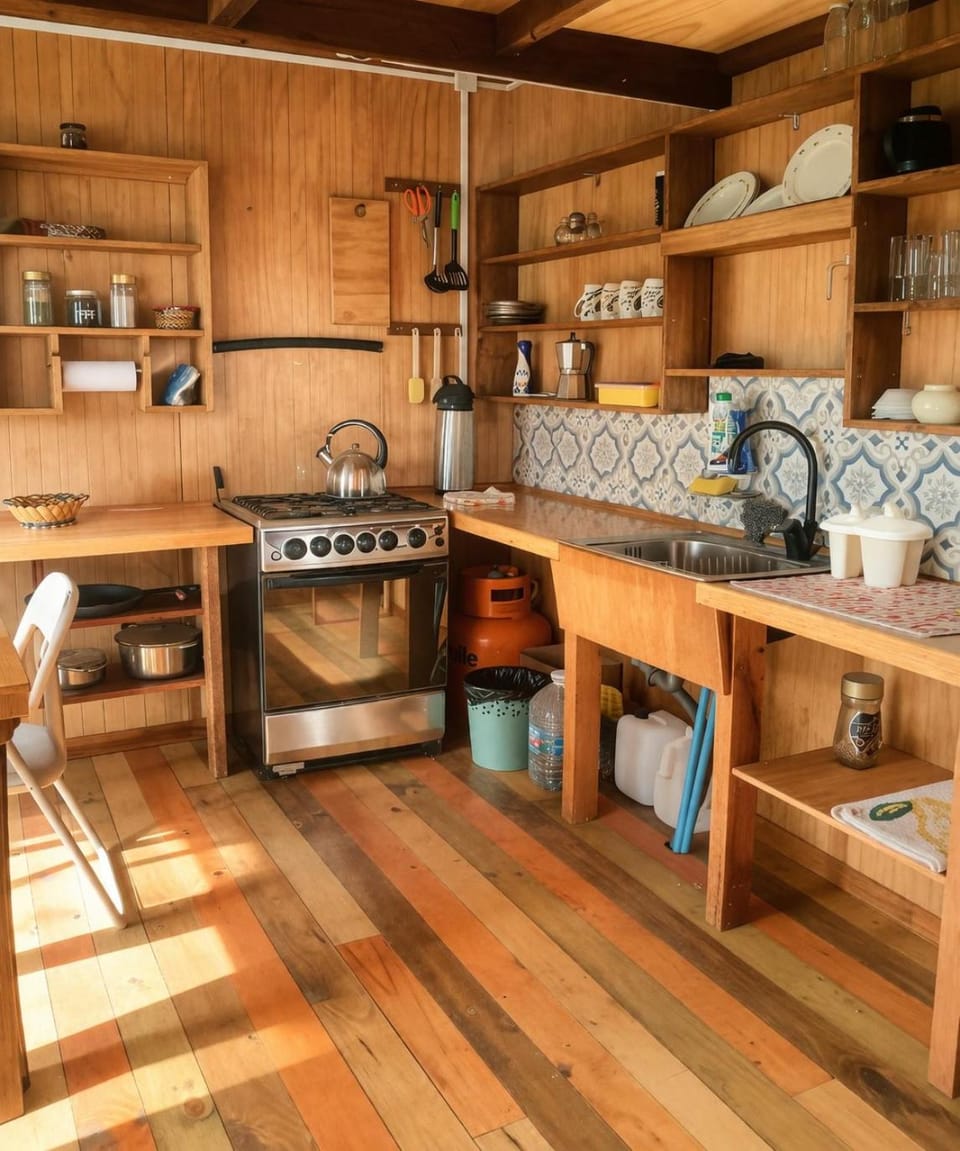 Las Casitas Negras House in Araucania, Chile