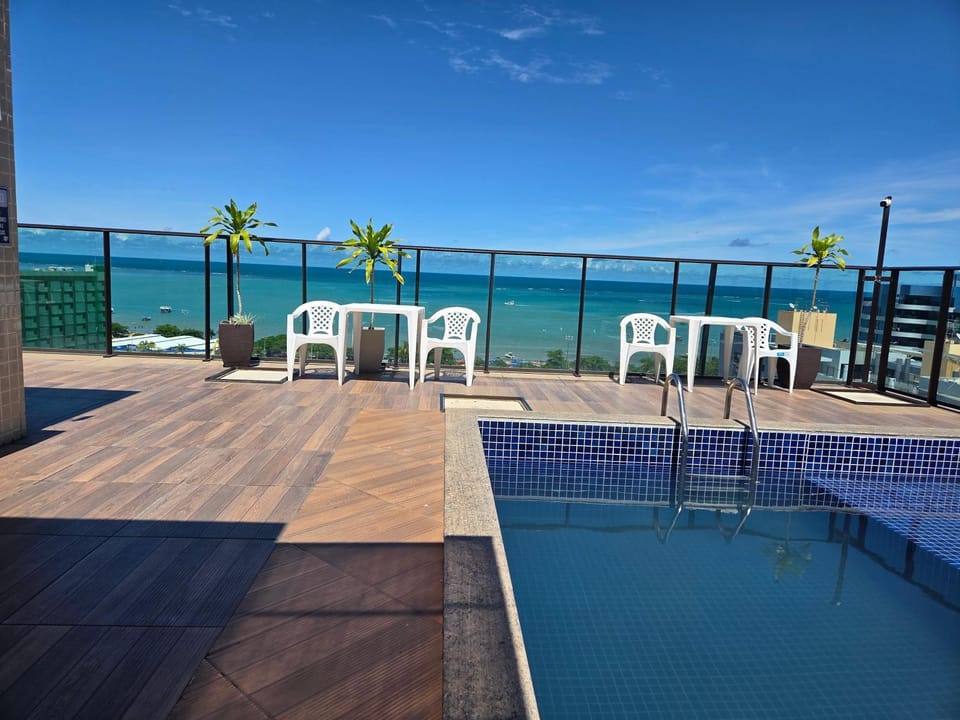 Natural landscape, Balcony/Terrace, Spa and wellness centre/facilities, Pool view, Sea view, Swimming pool