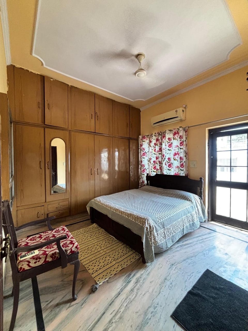 Bed, Bedroom, wardrobe