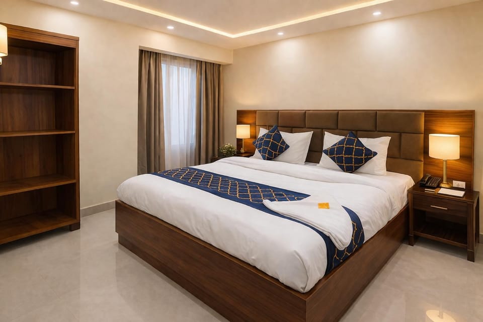 Photo of the whole room, Bedroom