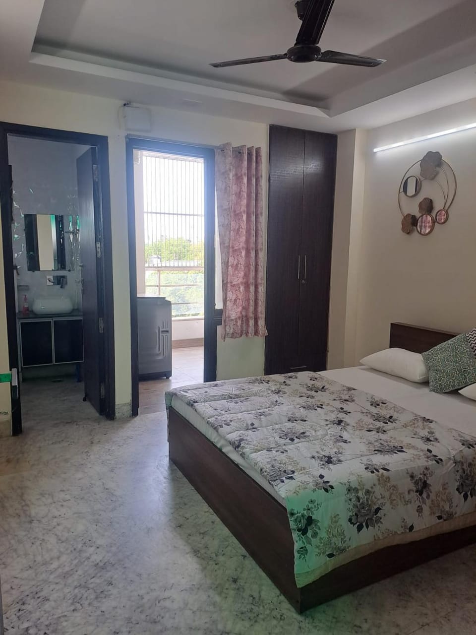 Bed, Photo of the whole room, Bedroom, wardrobe