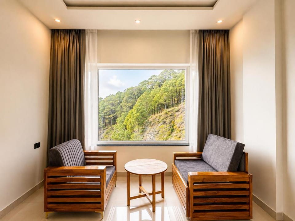 Seating area, Mountain view