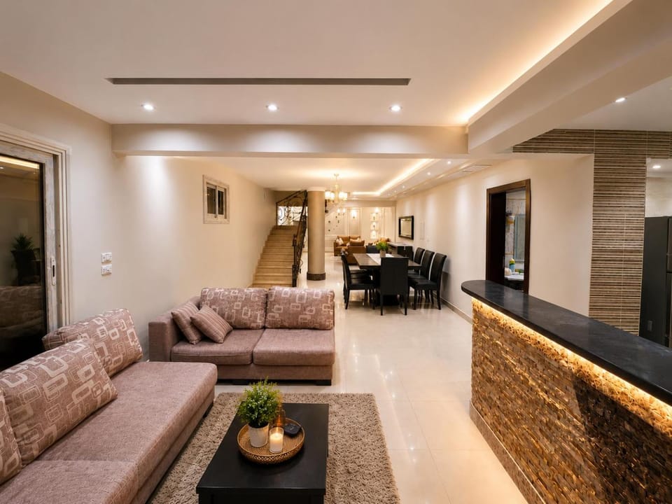 Living room, Dining area