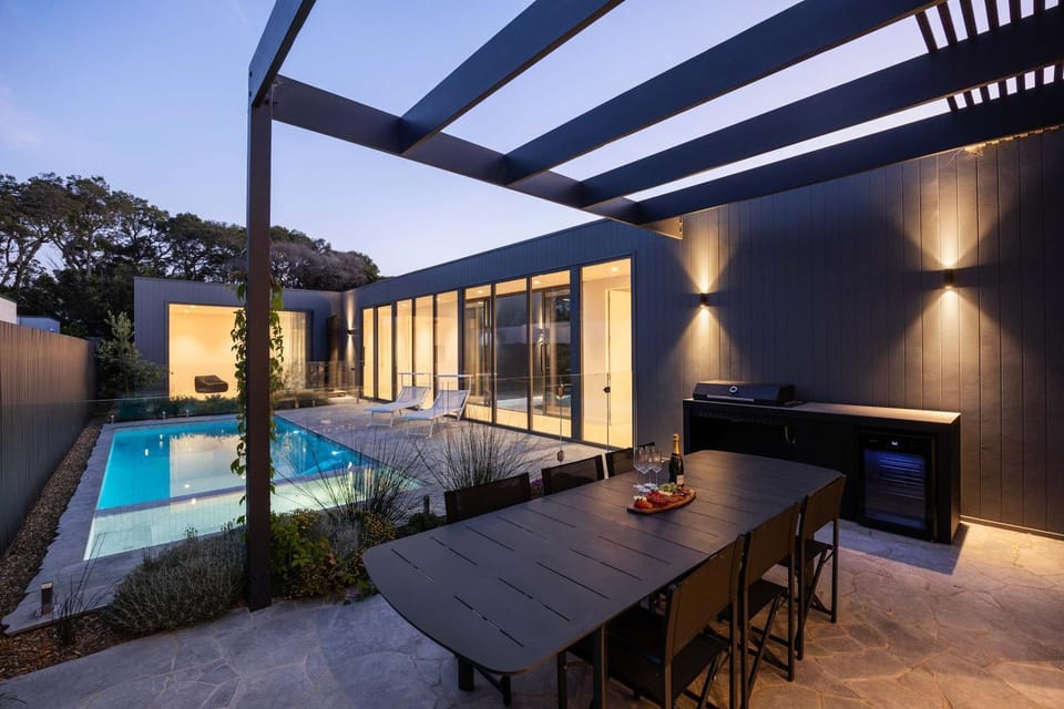 Atelier Sorrento Pool Spa 100m To Beach House in Melbourne Road