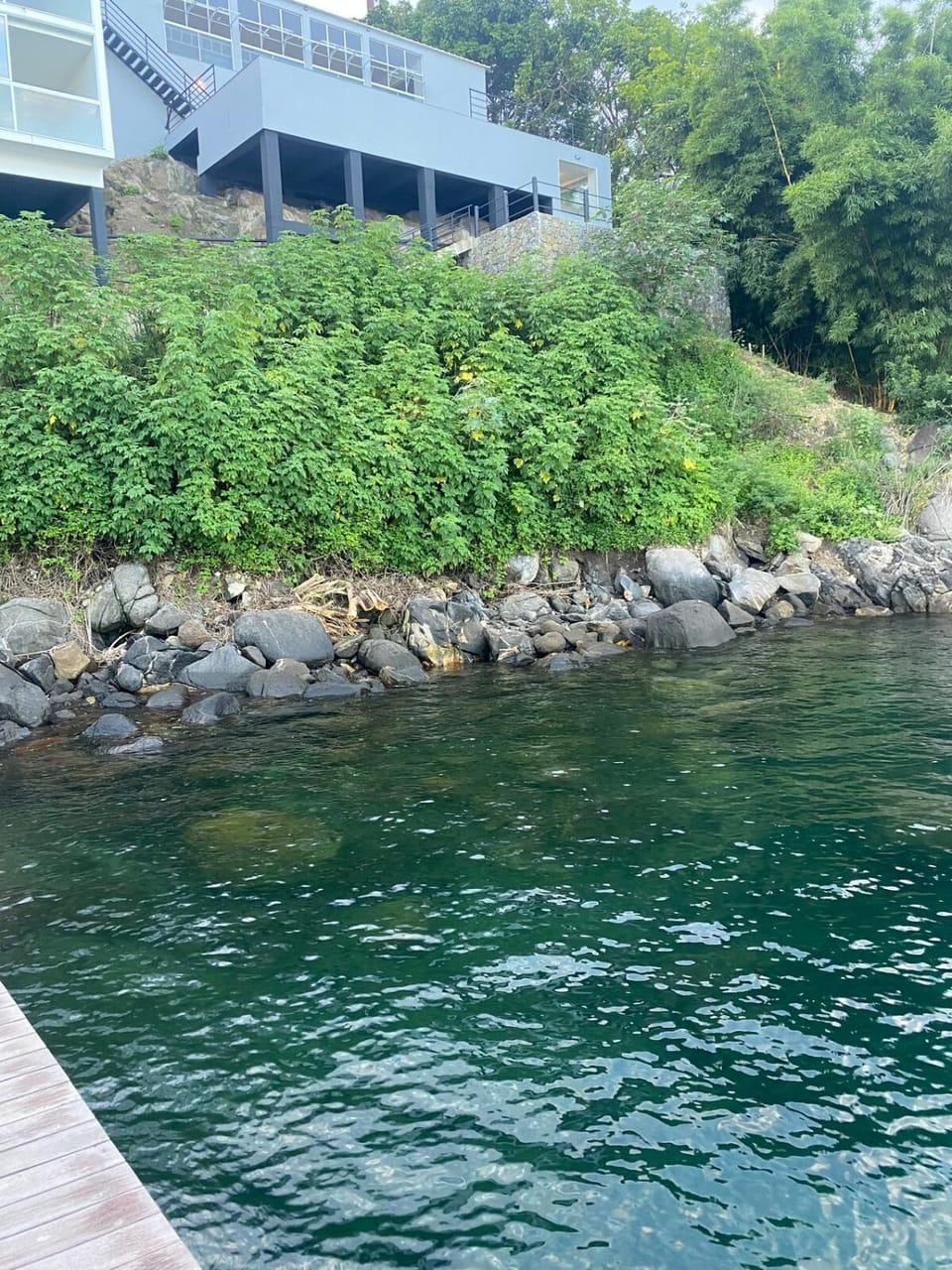 Diving, Sea view