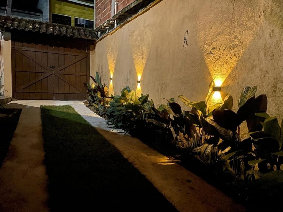 Night, Garden, Garden view