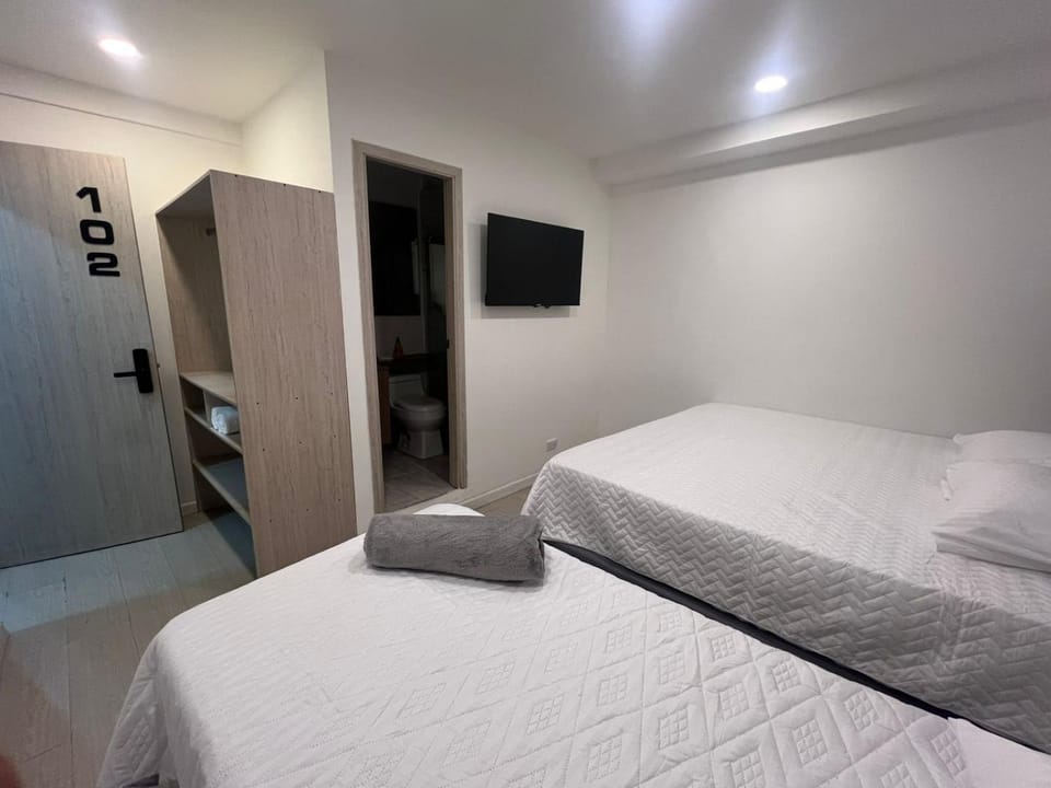 Bed, TV and multimedia, Photo of the whole room, Bedroom, wardrobe